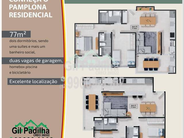 #25 - Apartamento para Venda em Caraguatatuba - SP